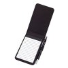 Zápisník v obalu z umělé kůže, černý