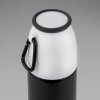 Termoska s karabinkou BOTI 500 ml, černá