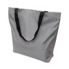 MANGALIA reflexní nákupní taška, stříbrná