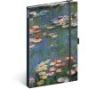 Notes Claude Monet, linkovaný, 13 × 21 cm