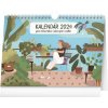 Stolový kalendár pre milovníkov izbových rastlín 2024, 30 × 21 cm SK