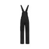 Dungaree Overall Industrial pracovní kalhoty s laclem unisex černá (Varianta S)