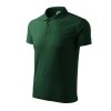 Pique Polo polokošile pánská dark green