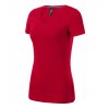 Action V-neck tričko dámské formula red