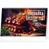 NOTIQUE Stolní kalendář Kuchařka (ne)jen pro muže 2025, 23,1 x 14,5 cm