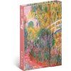 NOTIQUE Týdenní magnetický diář Claude Monet 2025, 11 x 16 cm