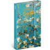 NOTIQUE Týdenní magnetický diář Vincent van Gogh 2025, 13 x 21 cm