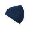 Beanie čepice unisex půlnoční modrá uni (Varianta uni)