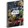 Spirálový blok Star Wars – Mix, linkovaný, A4