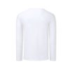 Bílé tričko pro dospělé Iconic s dlouhým rukávem 100% česaná bavlna Ring Spun 140 g/ m2 (Barva BÍLÁ, Velikost S)