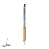 Stylus Touch Ball Pen Layrox ABS/ Bamboo (Barva SILVER, Velikost S/T)