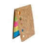 Samolepicí poznámkový blok Bretor Cork (Barva PŘÍRODNÍ, Velikost S/T)