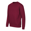 Crew mikina unisex garnet (Varianta S)