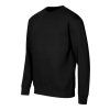 Crew mikina unisex černá (Varianta S)
