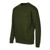 Crew mikina unisex military (Varianta S)