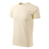 Basic tričko pánské mandlová (Varianta XS)