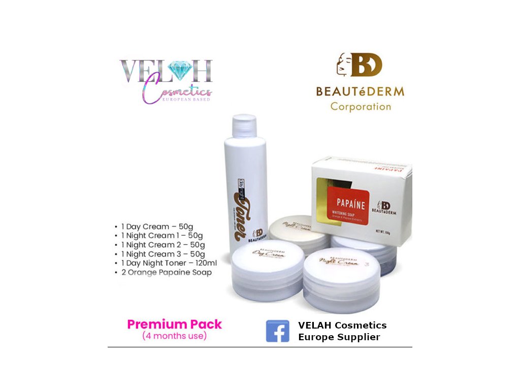 Beautéderm Premium Set 4 Months - VELAH Beauty Cosmetics