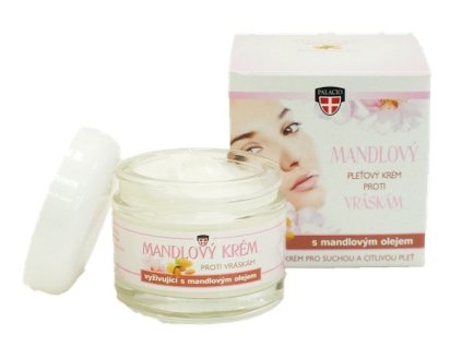 Mandlový krém proti vráskám - 50 ml