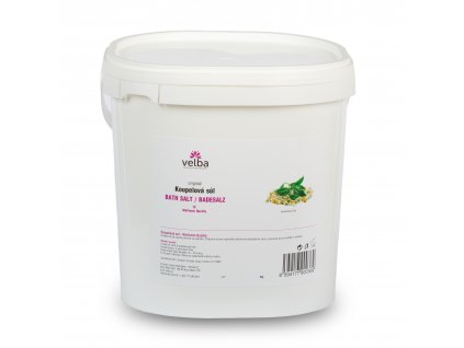 Velba koupelová sůl heřmánek & čaj 5 kg - MAXI hrubozrnná 1,6 - 6,3 mm