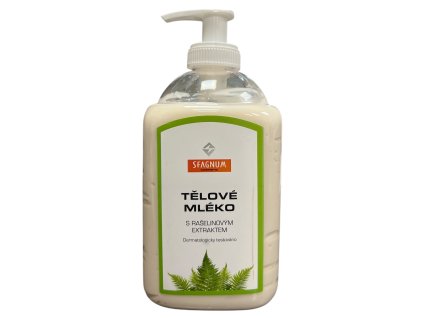 Tělové mléko Sfagnum www.velba.cz