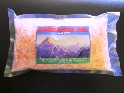 Himalájská koupelová sůl - 1 kg
