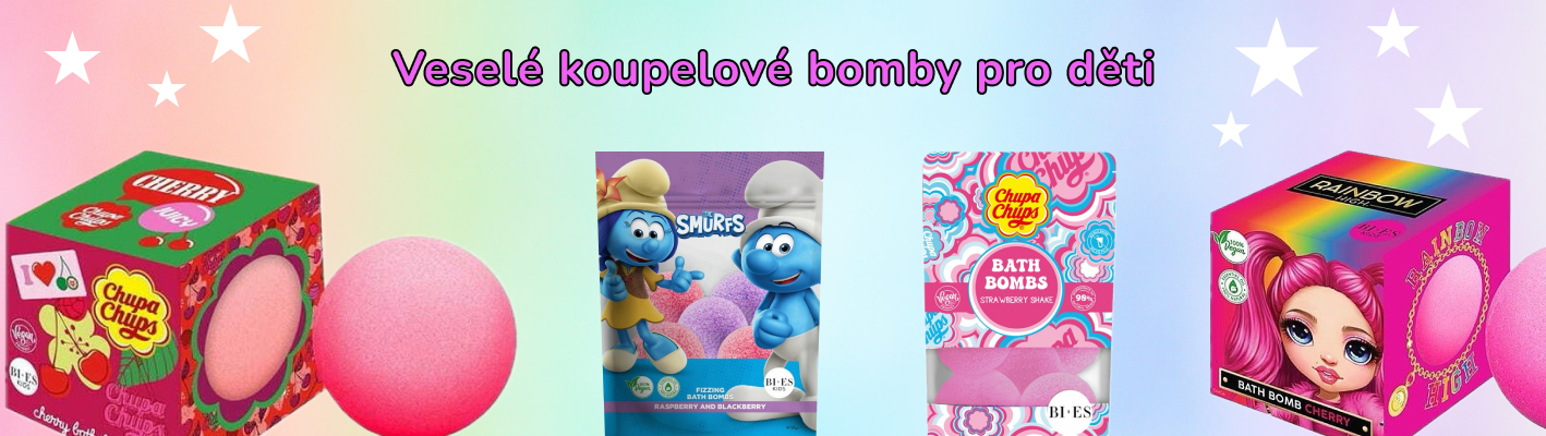 Koupelové bomby pro děti za skvělé ceny