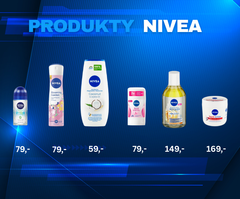 Produkty NIVEA za skvělé ceny