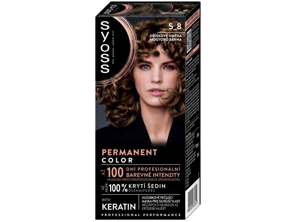 9000100633345 syoss permanent color 5 8 barva na vlasy oriskove hneda