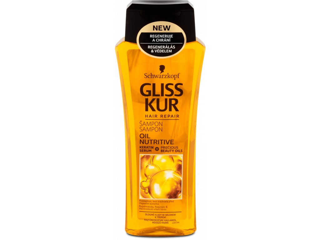 Gliss Kur šampon Oil Nutritive, 250 ml