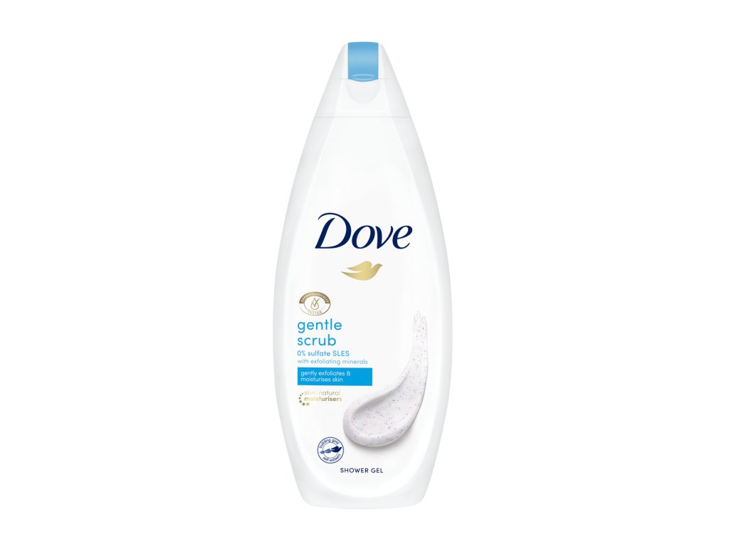Dove sprchový gel Gentle Exfoliating, 250 ml