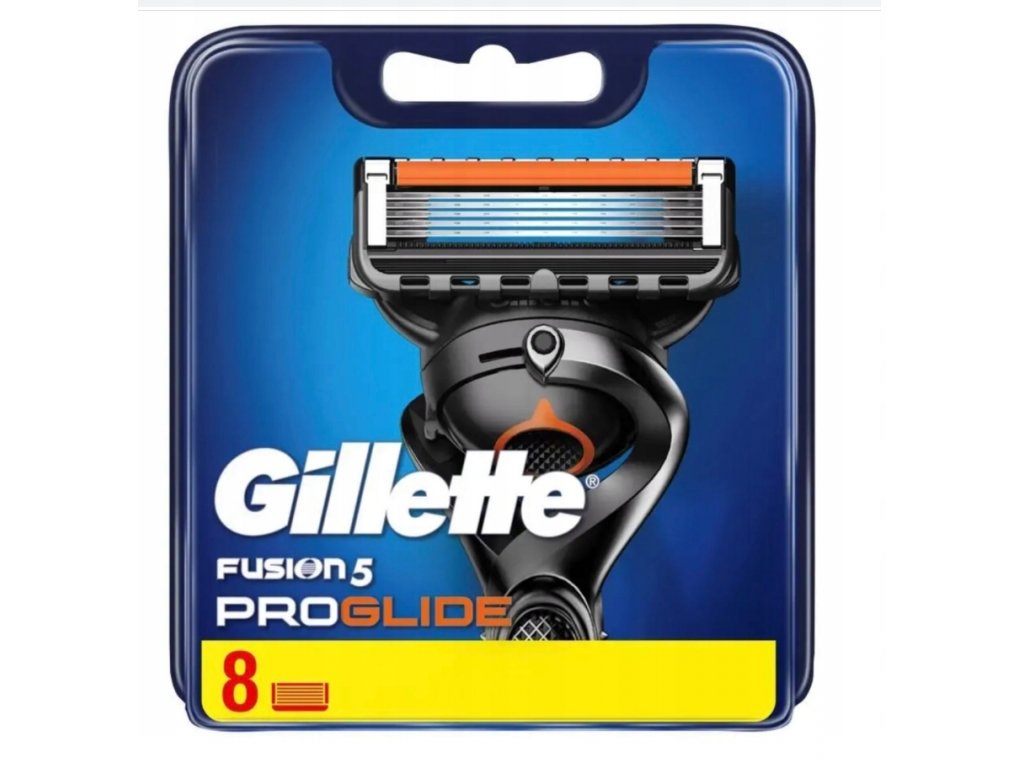 Gillette Fusion ProGlide náhradní břity 8 ks