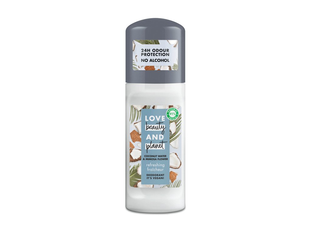 Love Beauty & Planet Refreshing Fraicheur deodorant roll-on, 50 ml
