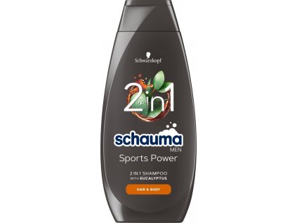 Schauma Men Sports Power šampon, 400 ml