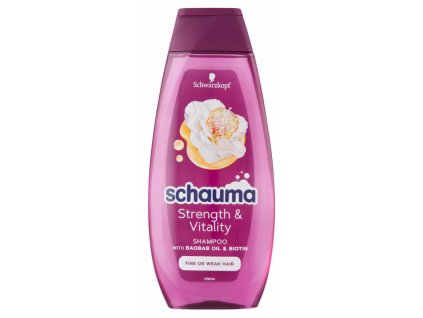 Schauma šampon Strength & Vitality, 400 ml
