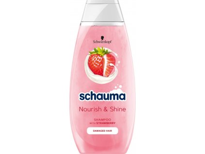 Schauma šampon Nourish & Shine jahoda, 400 ml