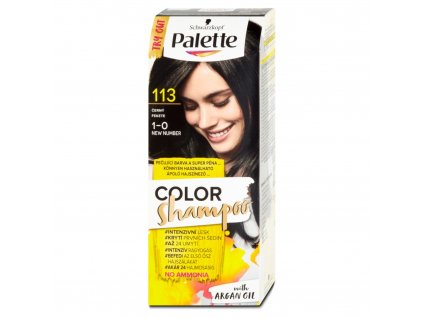 Palette Color Shampoo 113 černý, 50 ml
