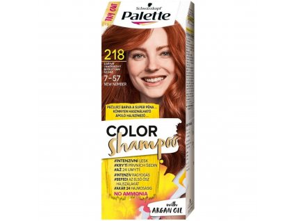 Palette Color Shampoo 218 zářivě jantarový, 50 ml