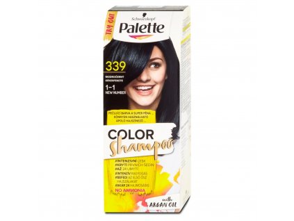 Palette Color Shampoo 339 modročerný, 50 ml