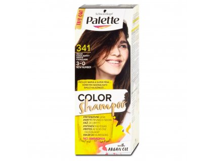 Palette Color Shampoo 341 čokoládový, 50 ml