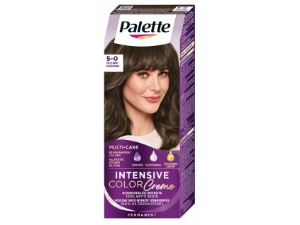 Palette Intensive Color Creme N4 světle hnědý, 50 ml