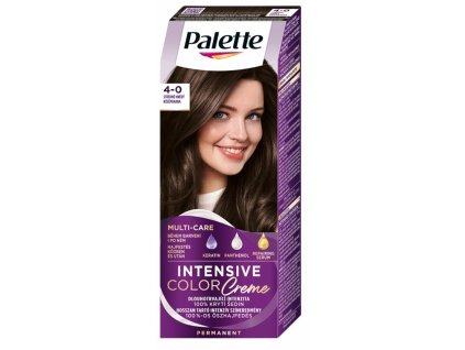 Palette Intensive Color Creme 4-0 středně hnědý, 50 ml
