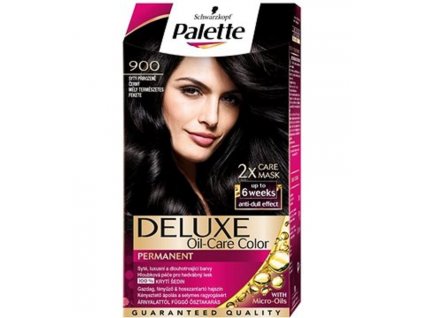 Palette Deluxe 900 - sytý přirozeně černý, 50 ml