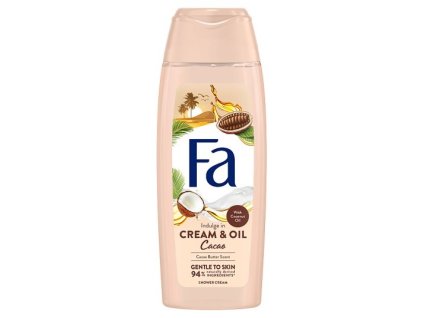 Fa Indulge in Cream & Oil Cacao sprchový gel, 250 ml