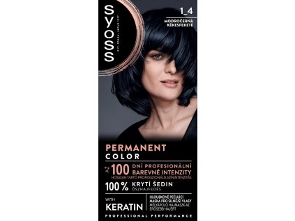 Syoss barva na vlasy 1-4 modročerný, 50 ml