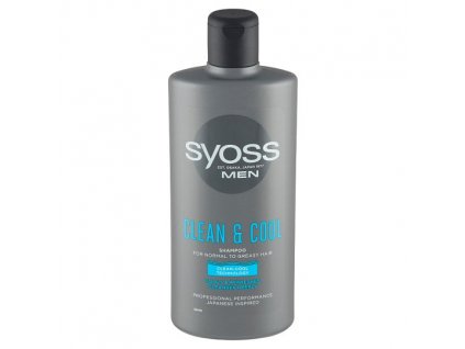 Syoss šampon Men Clean&Cool, 500 ml