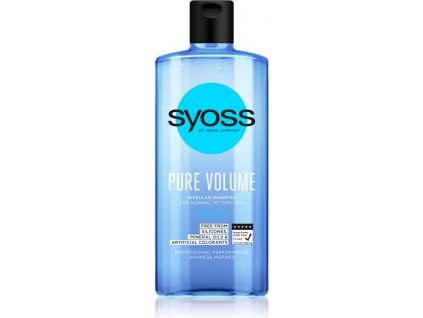 Syoss šampon Pure Volume, 440 ml