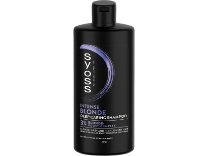 Syoss Blonde & Silver šampon neutralizující žluté tóny 500 ml