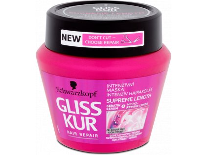 Gliss Kur maska Supreme Lenght, 300 ml