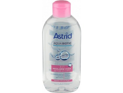 Astrid Aqua Biotic 3v1 micelární voda na tvář, oči a rty, 200 ml