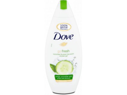 Dove sprchový gel Fresh Touch okurka a zelený čaj, 250 ml